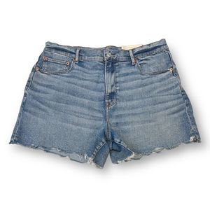 American Eagle Outfitters Highest Rise 90s Boyfriend Short Jean Shorts